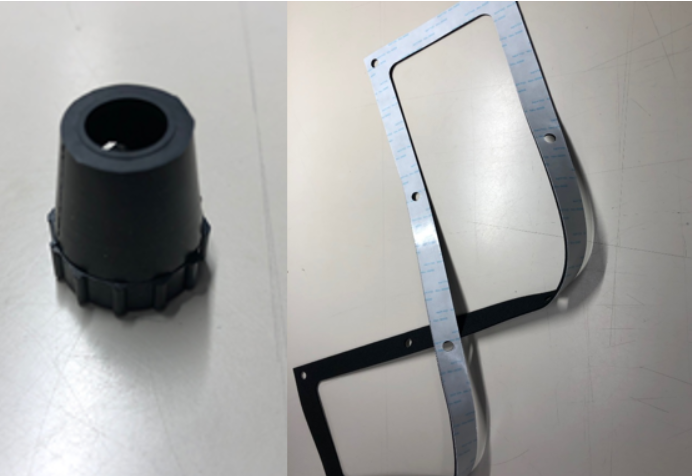 半導体ゴム部品　射出成形